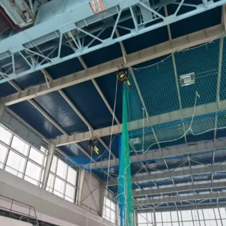 Rope access team carrying out maintenance and repairs at height